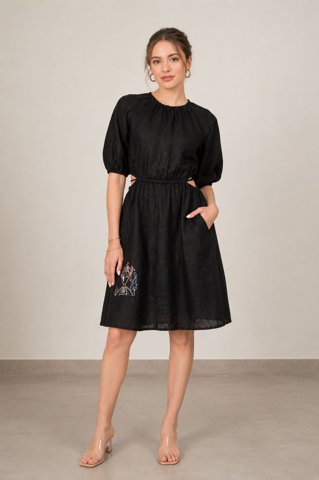Marlow Waist Cut dress