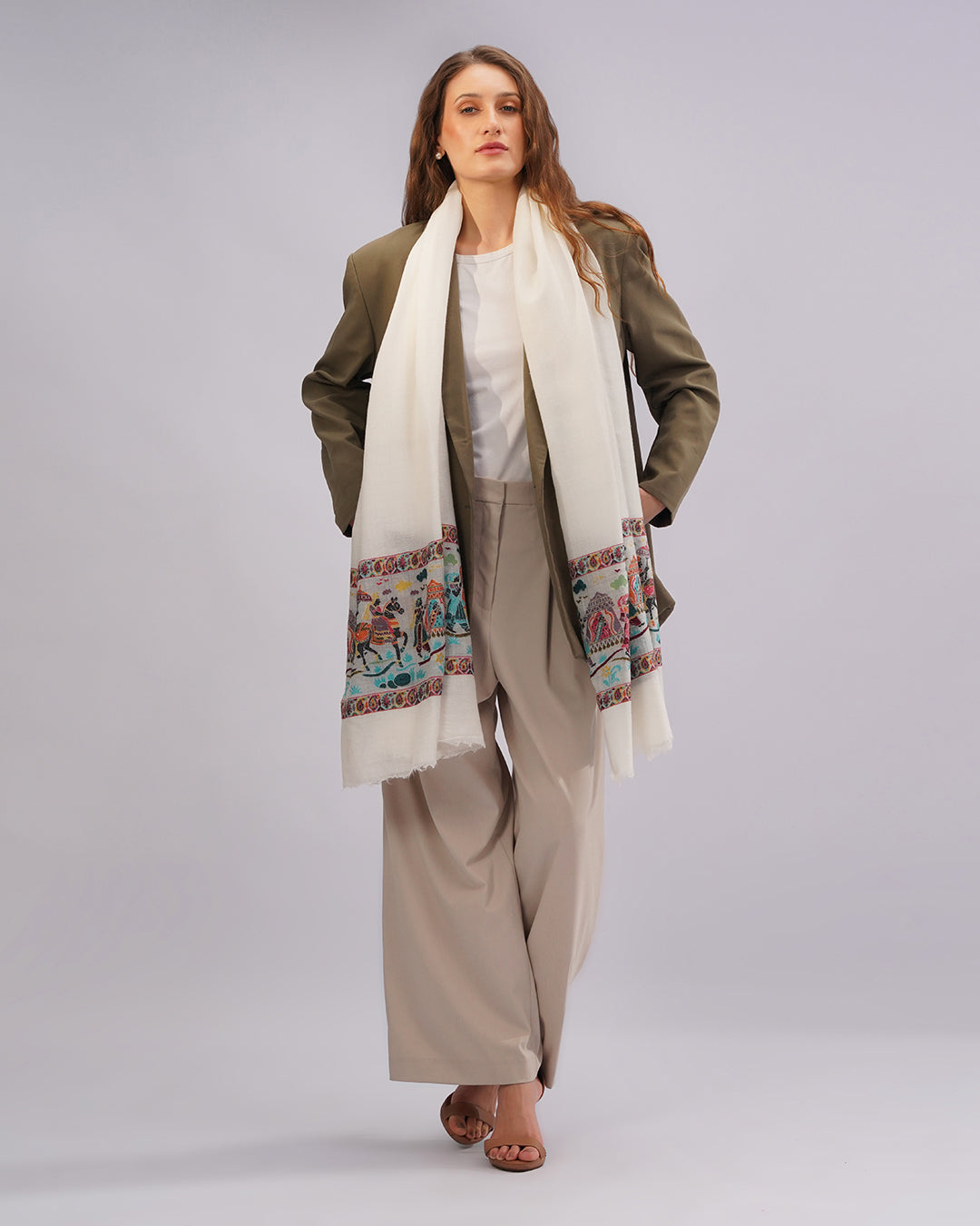 Classic Kashmir Ivory