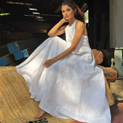 Halter Neck Dress