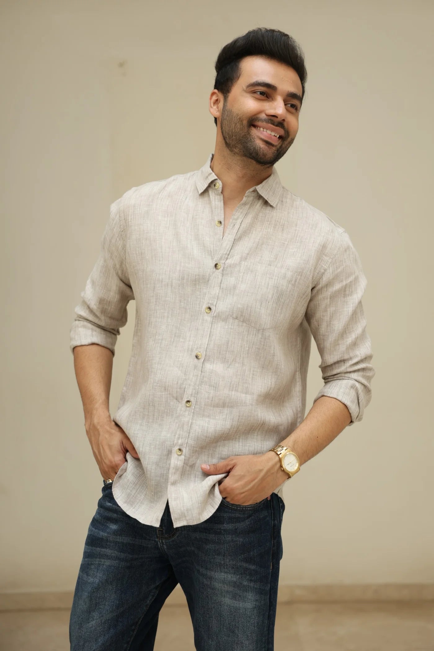 Men's Shirt - Chambray