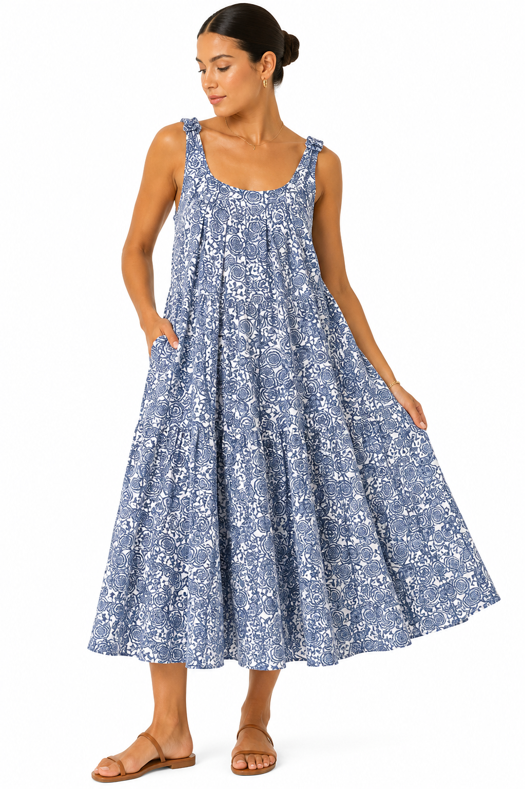 Banaras Bloom Dress