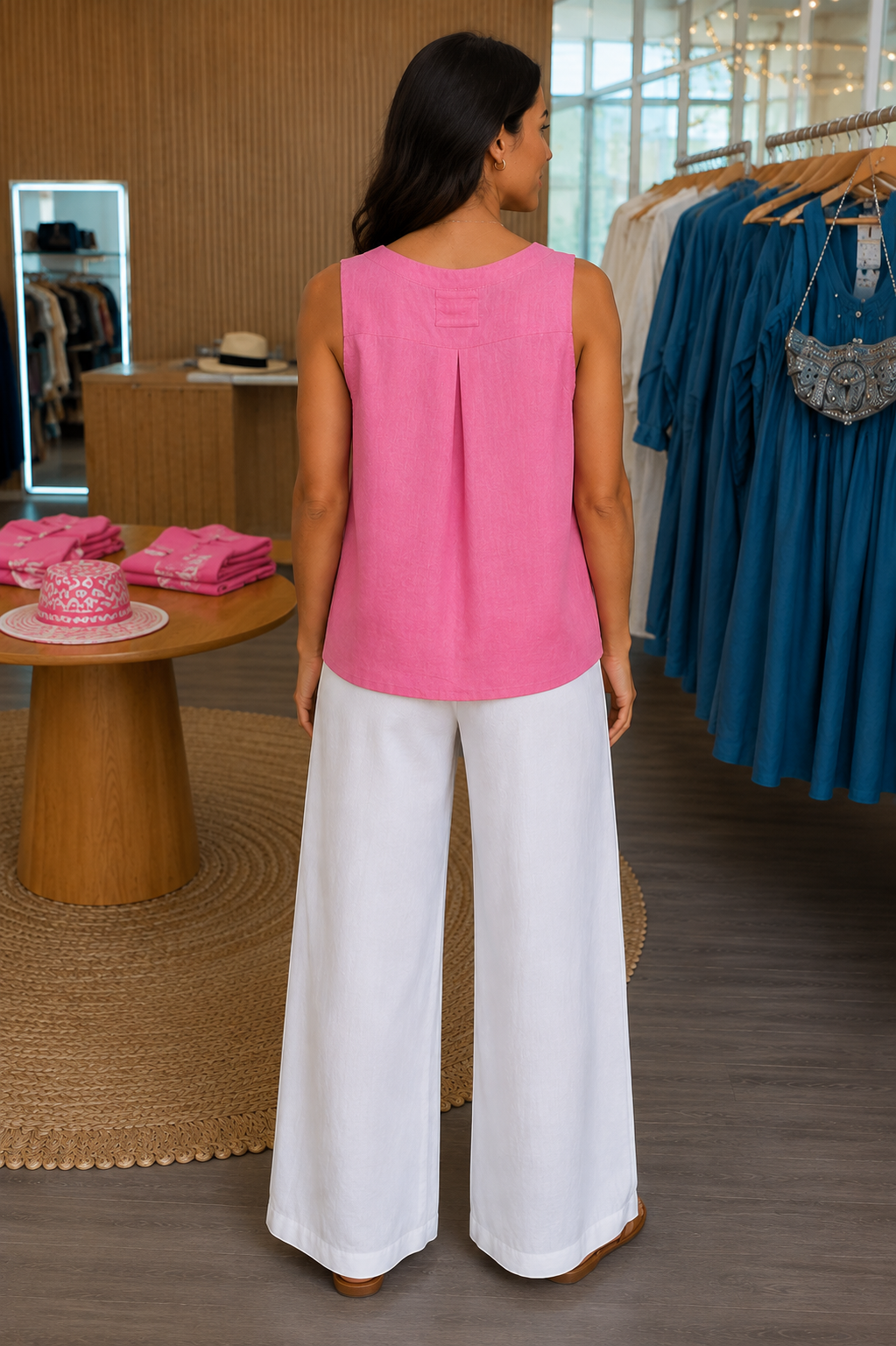 Barbara Vest Pink