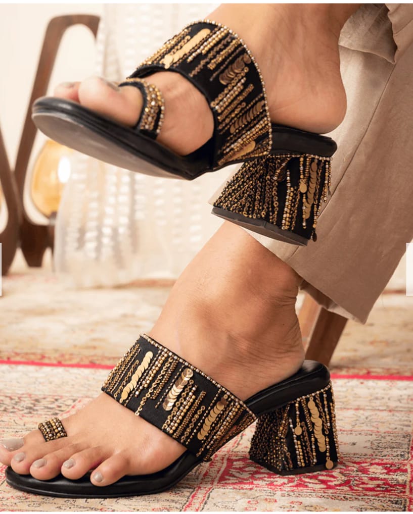 Black Mystic Heels
