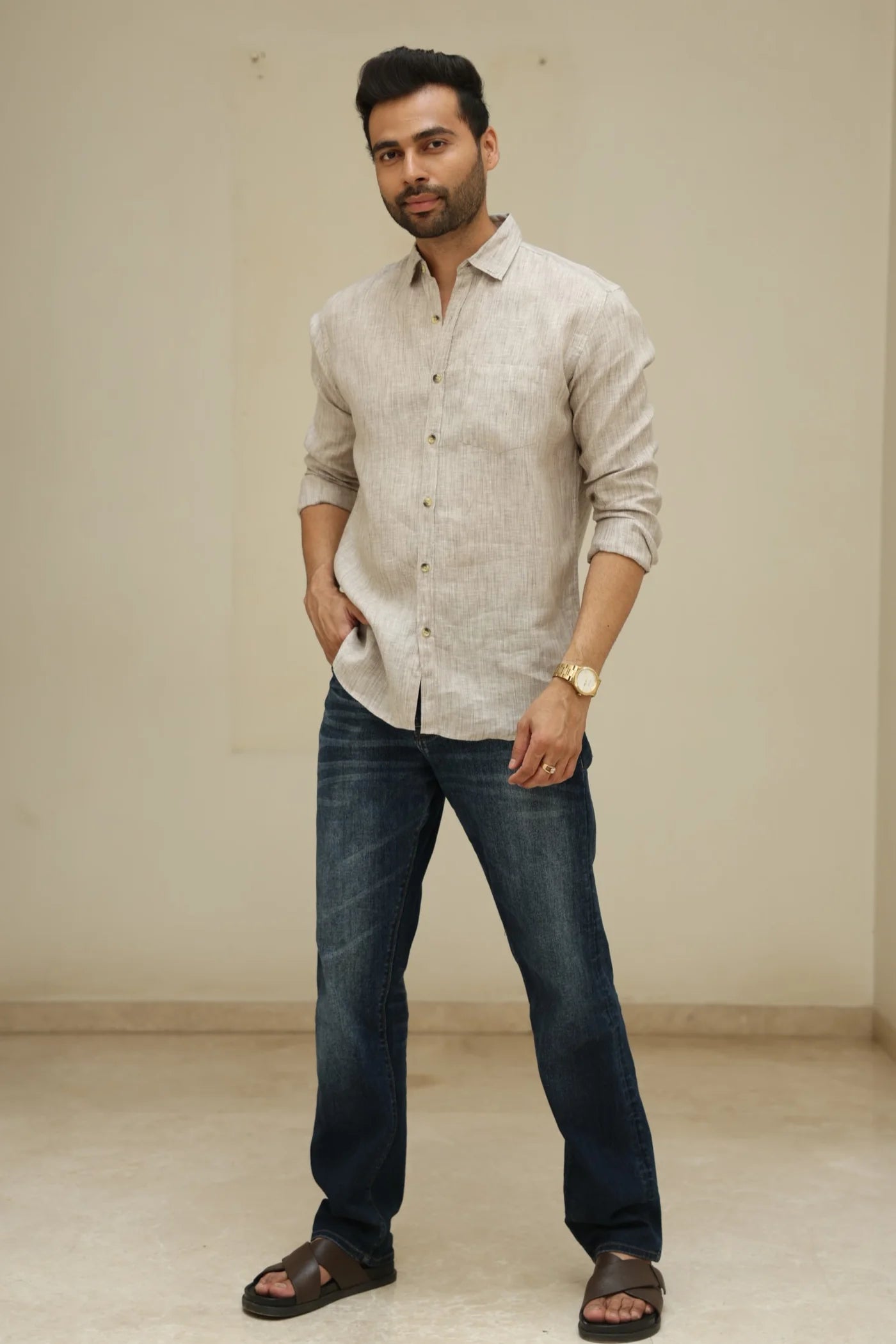 Men's Shirt - Chambray