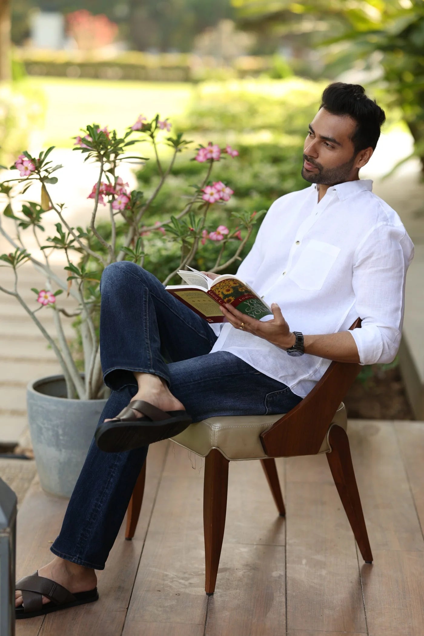 Men's Shirt - Classic Collar - White